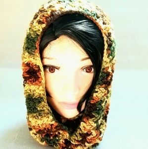 Large Camouflage Infinity Scarf